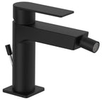 Miscelatore bidet sopra piano con scarico Paffoni serie Tango - Nero Opaco