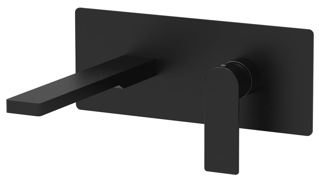 Miscelatore doccia a parete Paffoni serie Tango con bocca lunga 240 mm - Nero Opaco