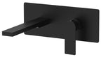 Miscelatore doccia a parete Paffoni serie Tango con bocca lunga 200 mm - Nero Opaco