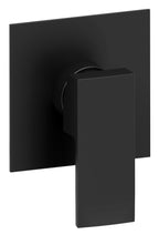 Miscelatore incasso doccia Paffoni serie Elle con maniglia squadrata - Nero Opaco