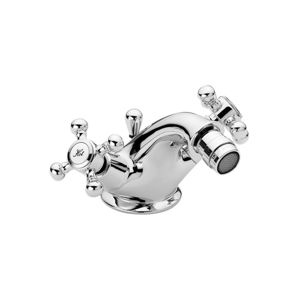 Monoforo bidet Retrò con scarico automatico Paffoni serie Viola - Cromato