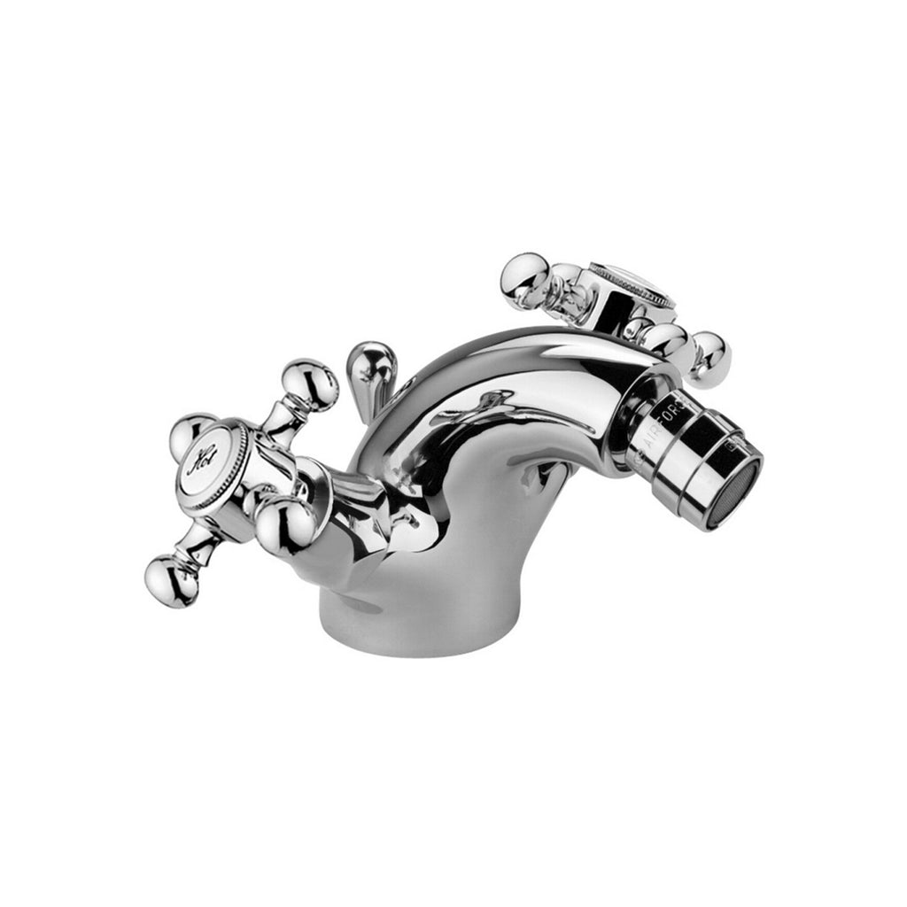 Monoforo bidet con scarico automatico Paffoni serie Viola - Cromato