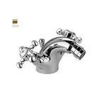 Monoforo bidet con scarico automatico Paffoni serie Viola - Bronzato