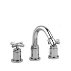 Batteria bidet 3 fori con scarico automatico serie Quattro modello QTV118CR cromo Paffoni