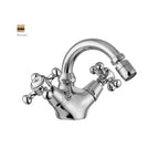 Monoforo bidet con canna orientabile e scarico automatico Paffoni serie Viola - Bronzato