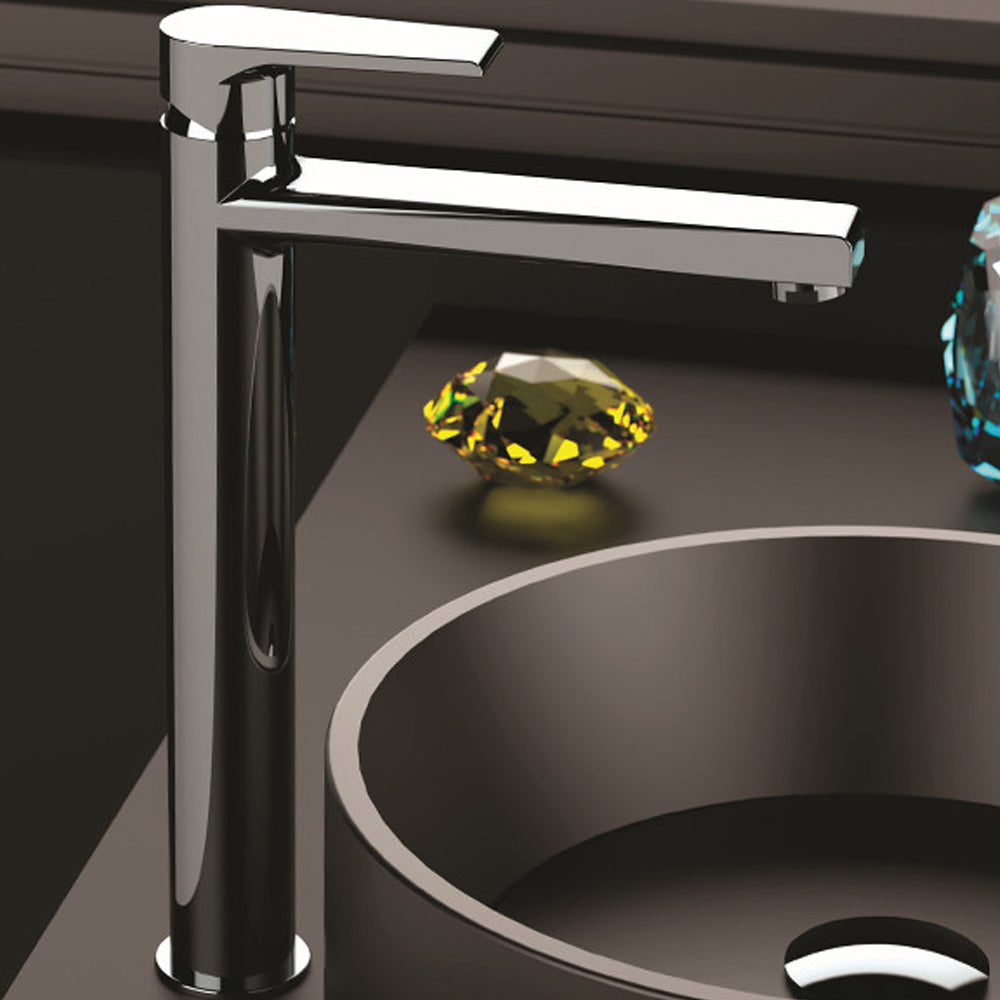 Miscelatore lavabo alto Rubinetterie Mariani linea Artic Cromo