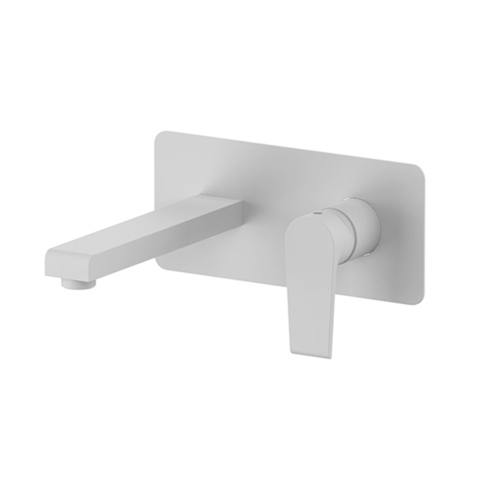 Miscelatore lavabo a incasso Rubinetterie Mariani linea Artic Bianco Opaco