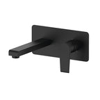 Miscelatore lavabo a incasso Rubinetterie Mariani linea Artic Nero Opaco