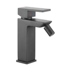 Miscelatore rubinetto bidet Rubiflux serie Green 2.0 - Nero opaco