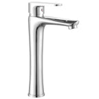 Rubinetto miscelatore monocomando lavabo prolungato cromato RubiFlux Pink 2.0