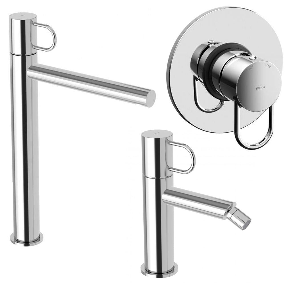 Set di miscelatori lavabo alto