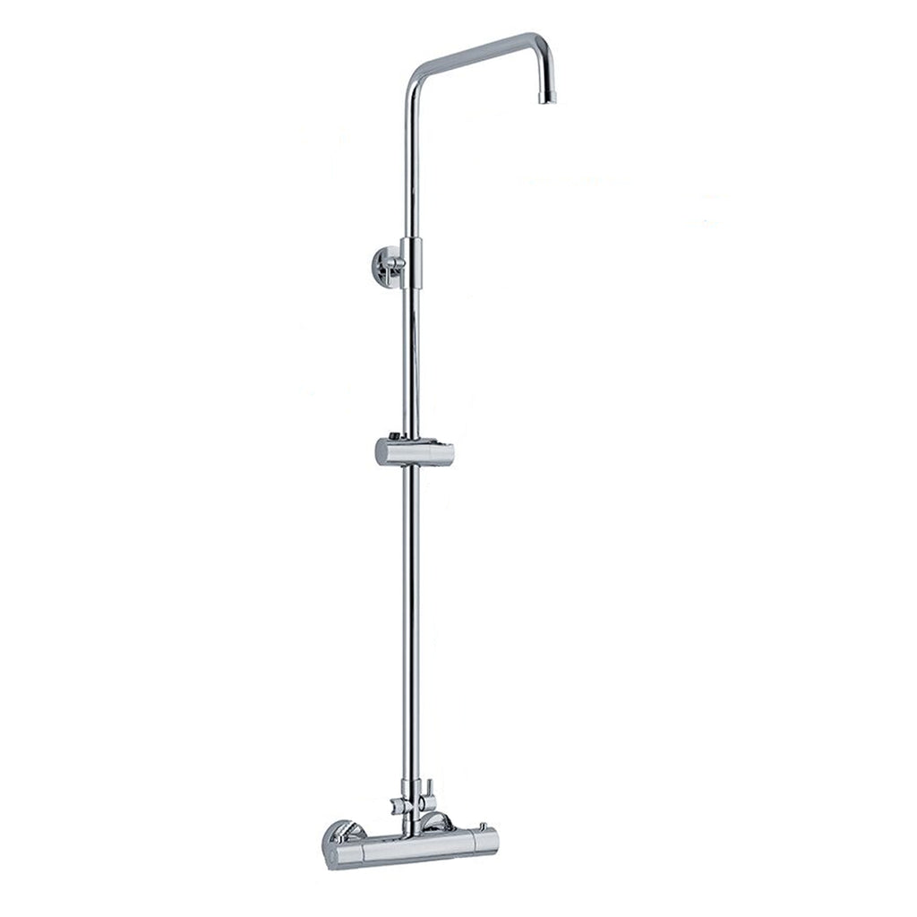 Colonna doccia C15 regolabile con deviatore MX1E e soffione 25cm