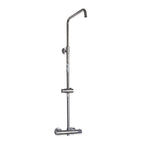 Colonna doccia C15 regolabile con deviatore MX3C e soffione 25cm