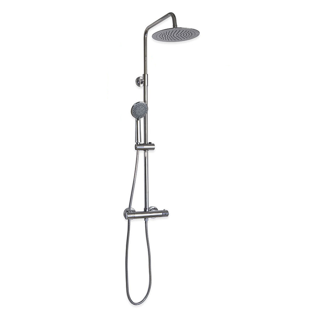 Colonna doccia C15 regolabile con termostatico TM3A e soffione 25cm