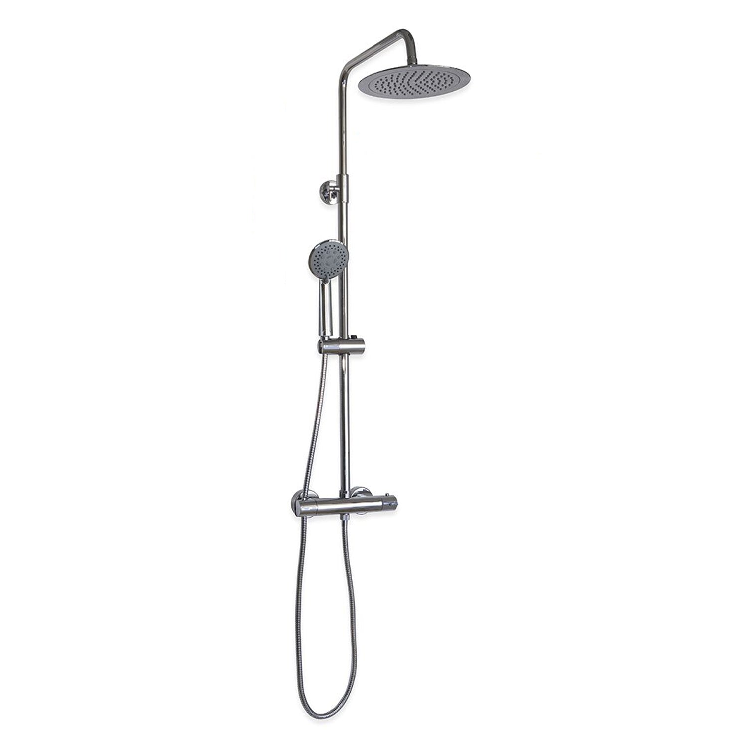 Colonna doccia C15 regolabile con termostatico TM3A e soffione 25cm