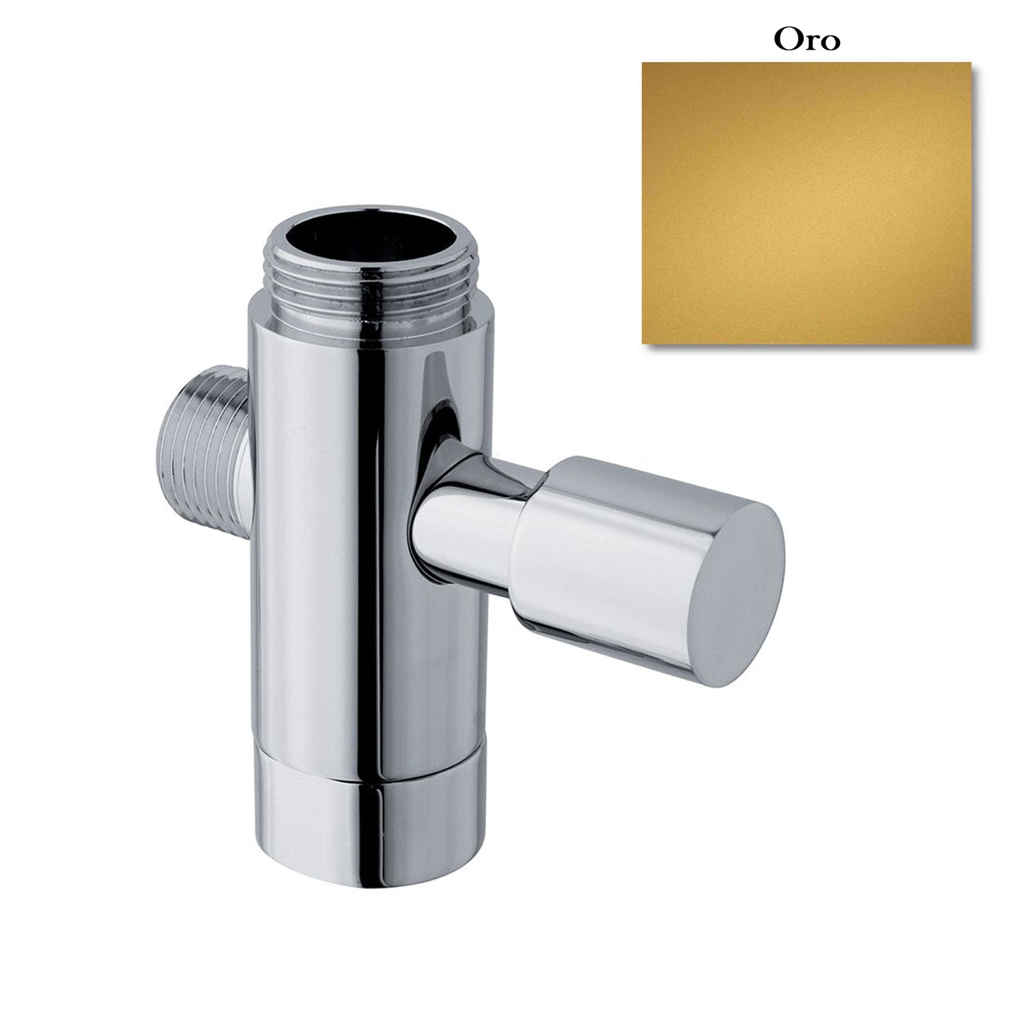 Deviatore in ottone con attacco 3/4M