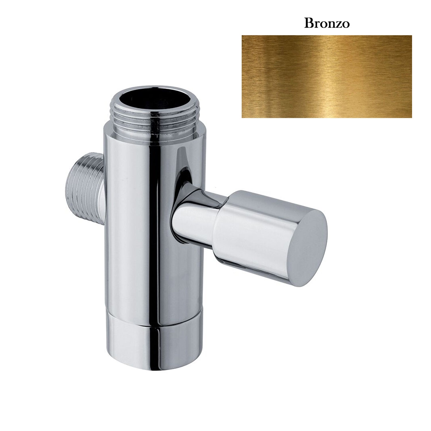 Deviatore in ottone con attacco 3/4M