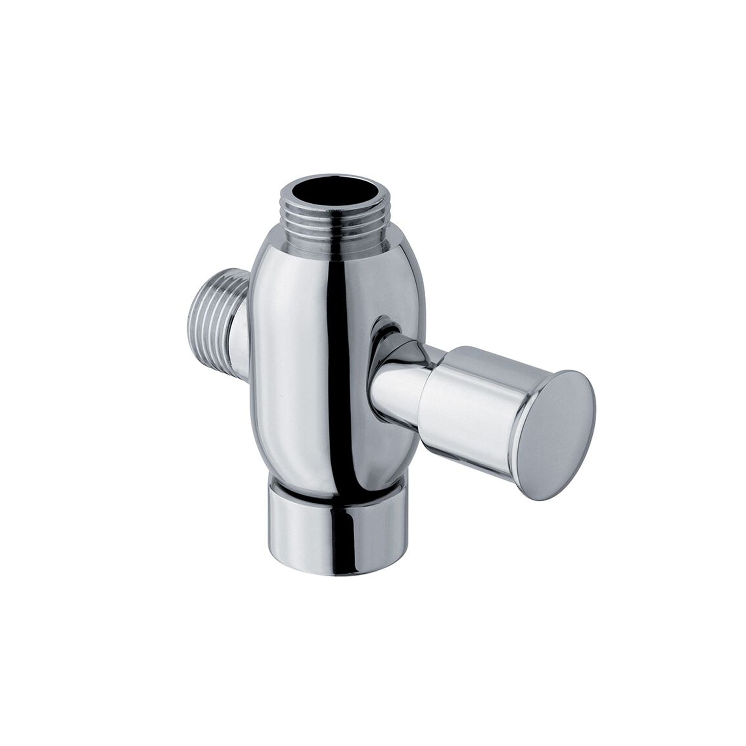 Deviatore bombato in ottone con attacco 3/4M