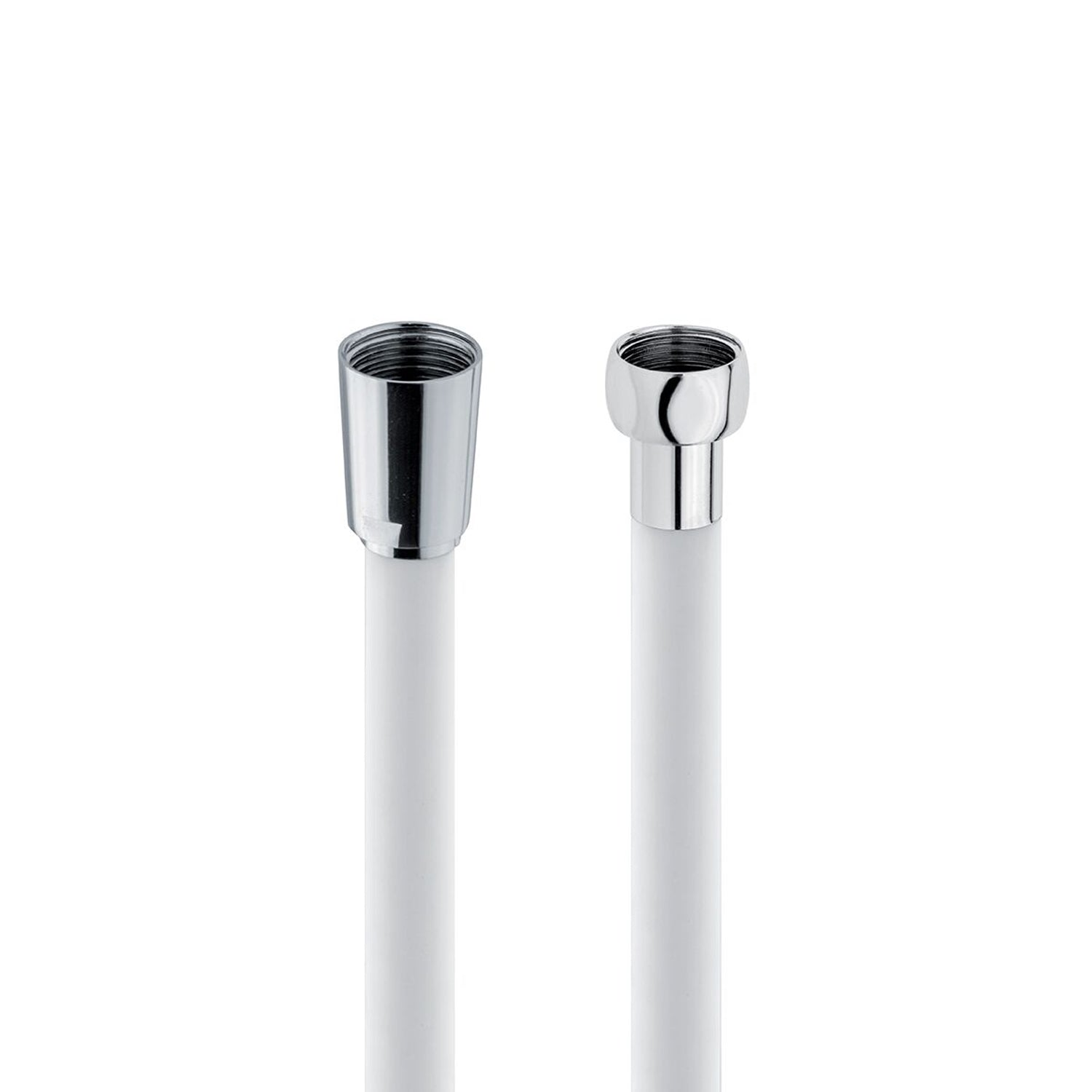 Flessibile doccia doppio strato in silicone 150cm bianco