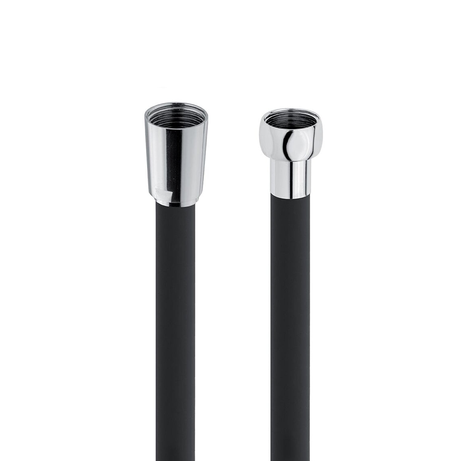 Flessibile doccia doppio strato in silicone 150cm nero
