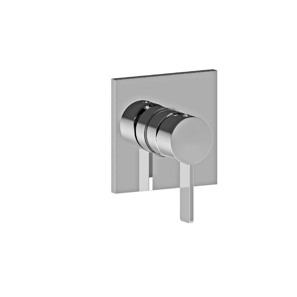 Miscelatore doccia con piastra acciaio inox serie Rock modello RO010ST/M Steel looking Paffoni