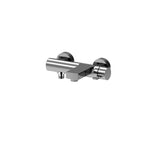 Miscelatore vasca a parete serie Rock modello RO022ST Steel looking Paffoni
