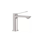 Miscelatore lavabo senza scarico serie Tilt modello TI071ST steel looking Paffoni