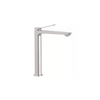 Miscelatore da lavabo prolungato serie Tilt modello TI081ST steel looking Paffoni