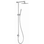 Colonna doccia in acciaio Inox Satinato con deviatore modello Wellness di Tubico
