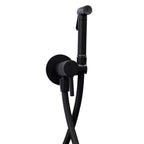 Set bidet incasso tondo Paffoni Tweet Round Mix con miscelatore e doccia in metallo Nero