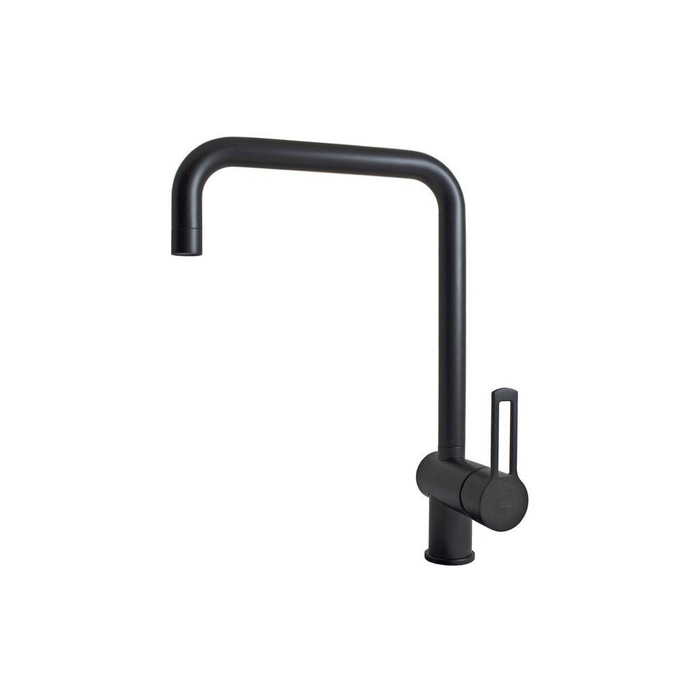 Miscelatore lavello canna tubo 2 Pieghe serie Ringo modello RIN980NO nero opaco Paffoni