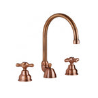 Batteria lavabo a 3 fori con canna orientabile Paffoni serie Iris - Ramato