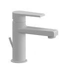 Kit miscelatori lavabo e bidet Rubinetterie Mariani linea Artic Bianco Opaco con scarico