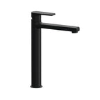 Kit miscelatori lavabo alto e bidet Rubinetterie Mariani linea Artic Nero Opaco