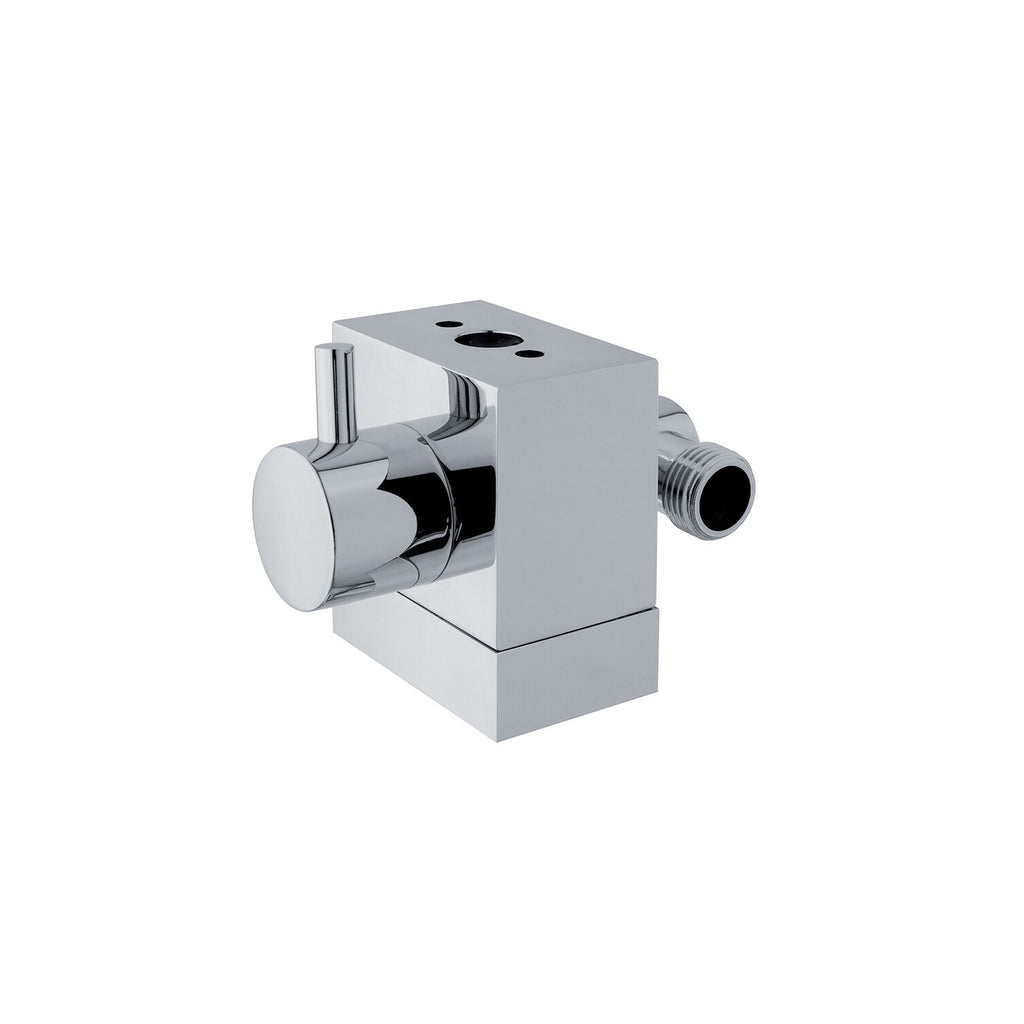 Deviatore con attacco 3/4F e 1/2M cromo colonna C51