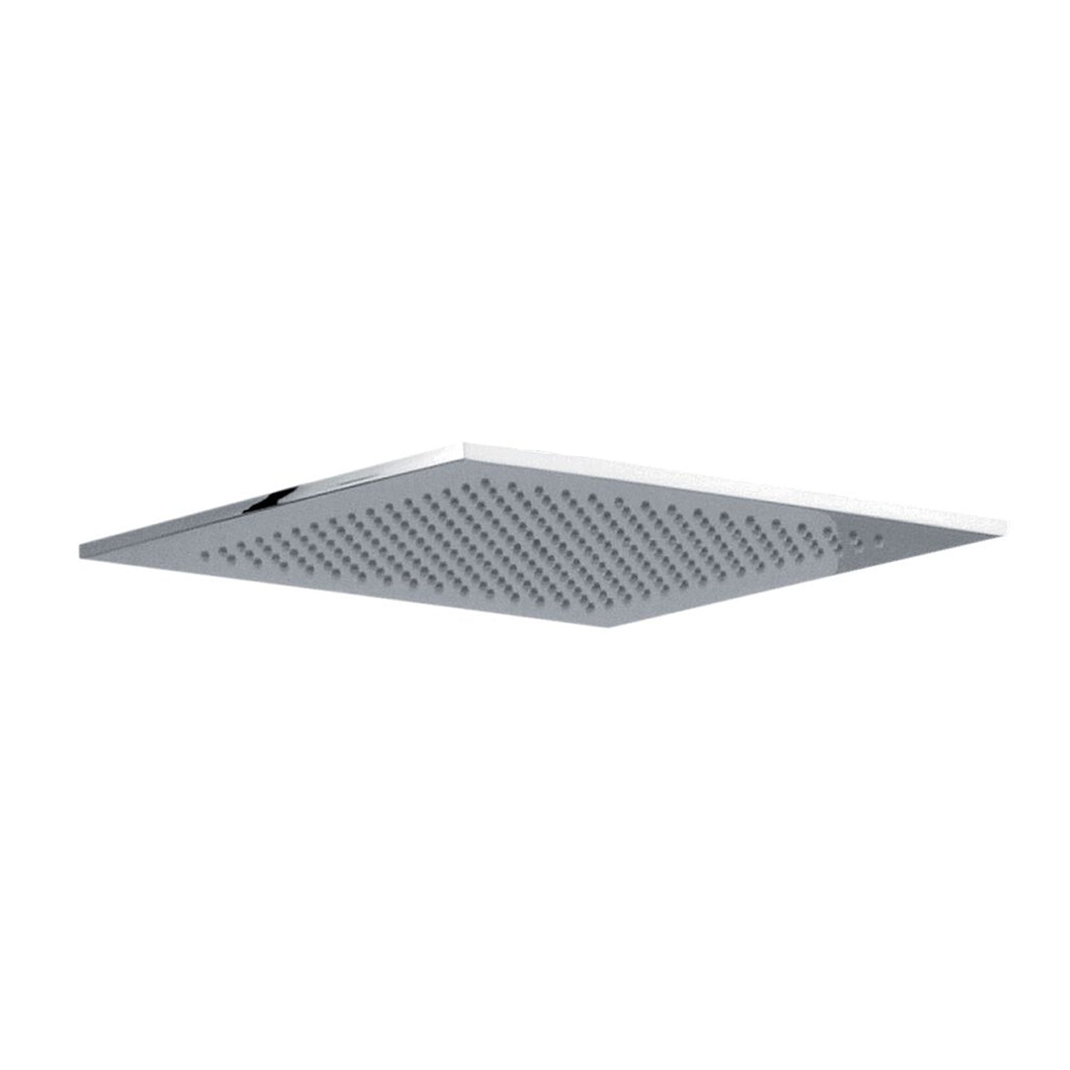 Set soffione quadro Parigi 25cm e braccio doccia 40cm
