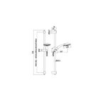 Set saliscendi modello Prestige con asta