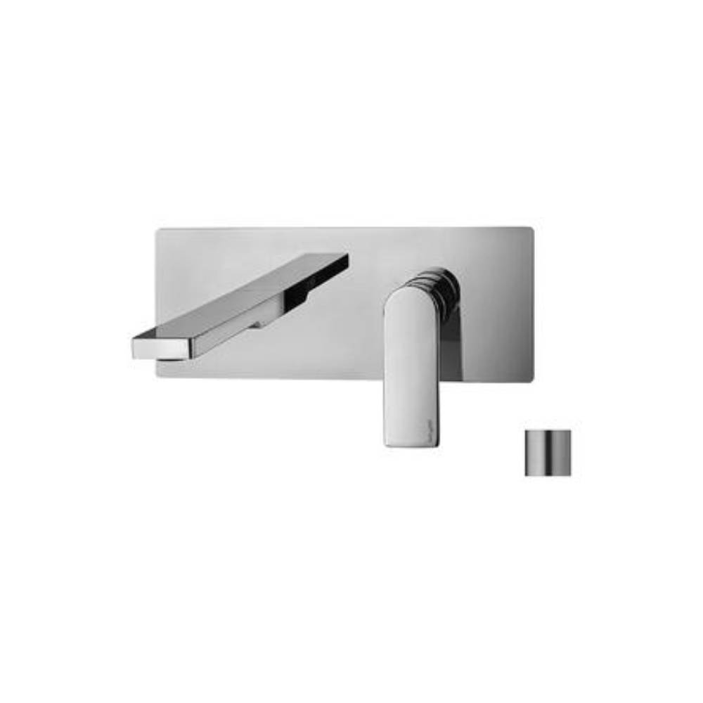 Miscelatore ad incasso per lavabo serie Tilt modello TI105ST steel looking Paffoni