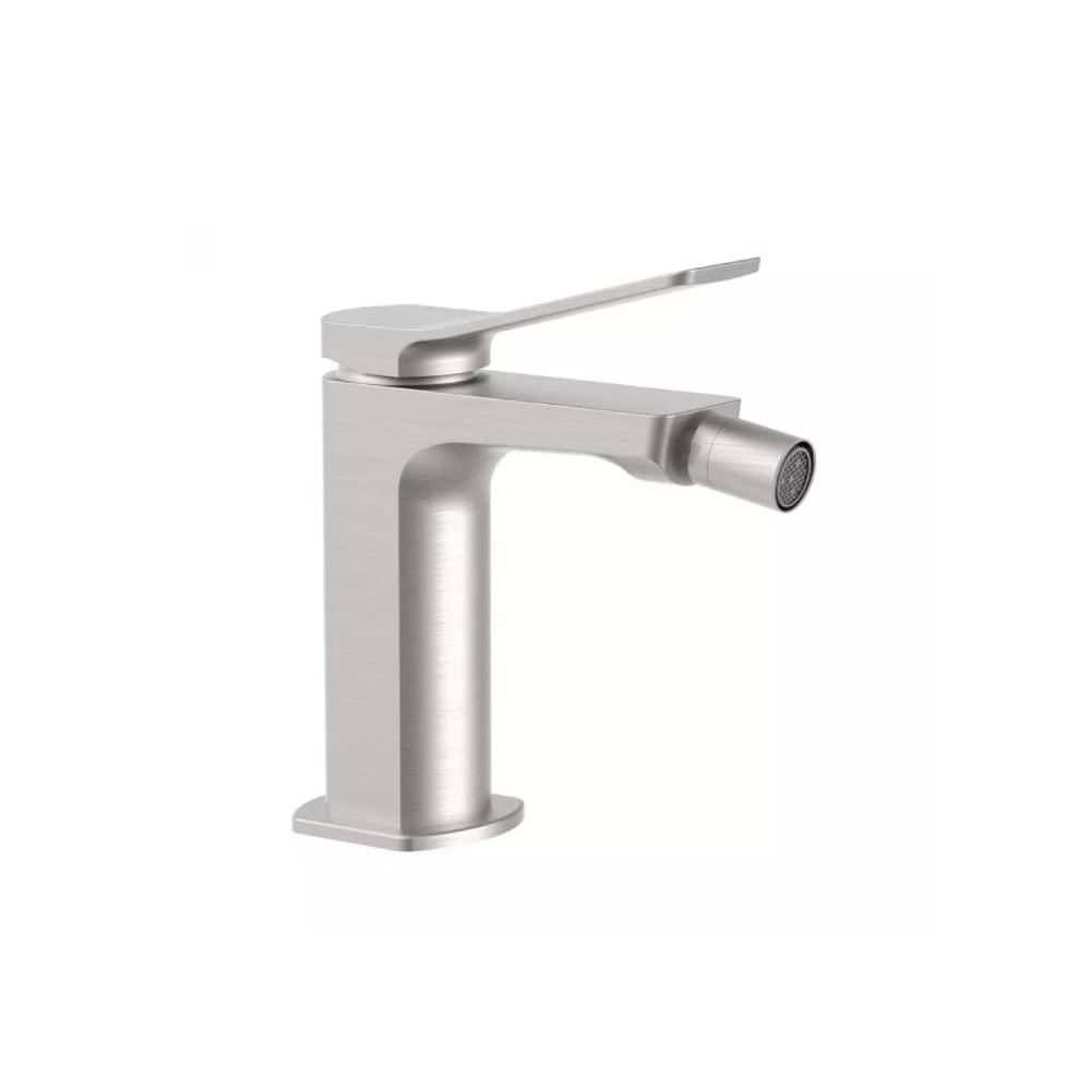 Miscelatore bidet senza scarico serie Tilt modello TI131ST steel looking Paffoni