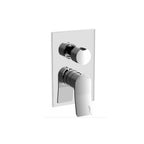 Miscelatore incasso doccia 3 uscite serie Tilt modello TI019ST/M Steel looking Paffoni