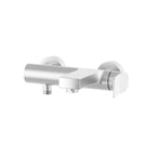 Miscelatore per vasca da bagno serie Tilt modello TI022ST steel looking Paffoni