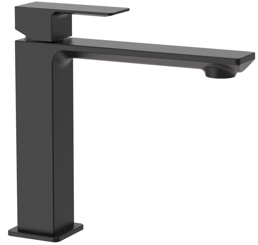 Miscelatore lavabo medio senza scarico Paffoni serie Elle - Nero Opaco