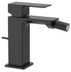 Miscelatore bidet Paffoni Nero Opaco Elle fornito con piletta di scarico e saltello