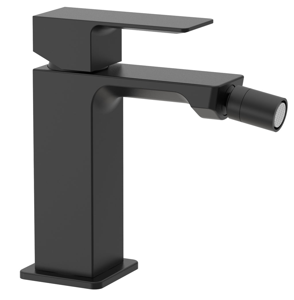Miscelatore bidet Paffoni Elle ottone Nero Opaco senza piletta di scarico