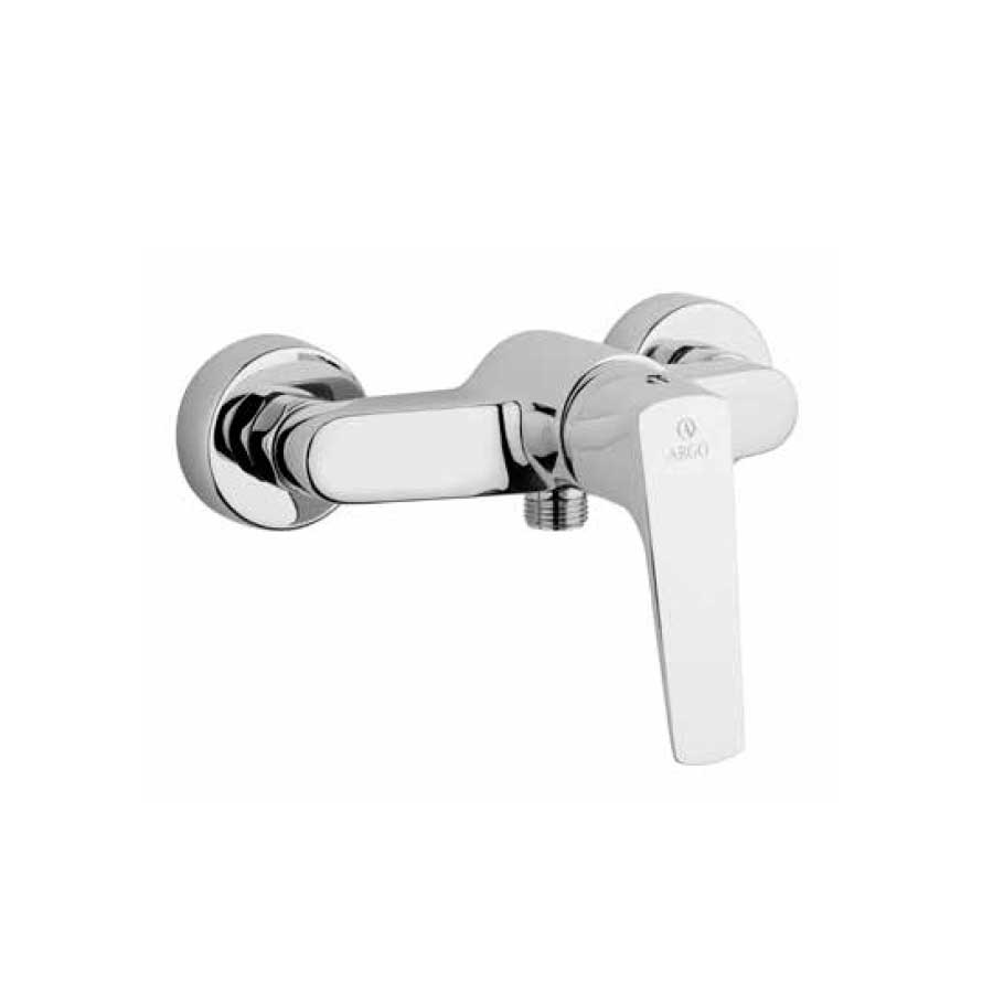 Rubinetto Miscelatore Monocomando per Doccia Esterno cromato collezione Bloom di Argo Rubinetterie