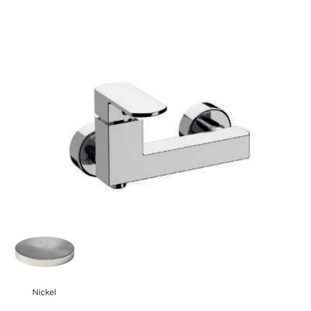 Miscelatore monocomando esterno per doccia RubiFlux serie Dema - Nickel