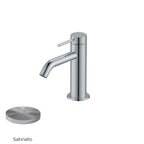 Miscelatore monocomando lavabo RubiFlux serie Regal - Satinato