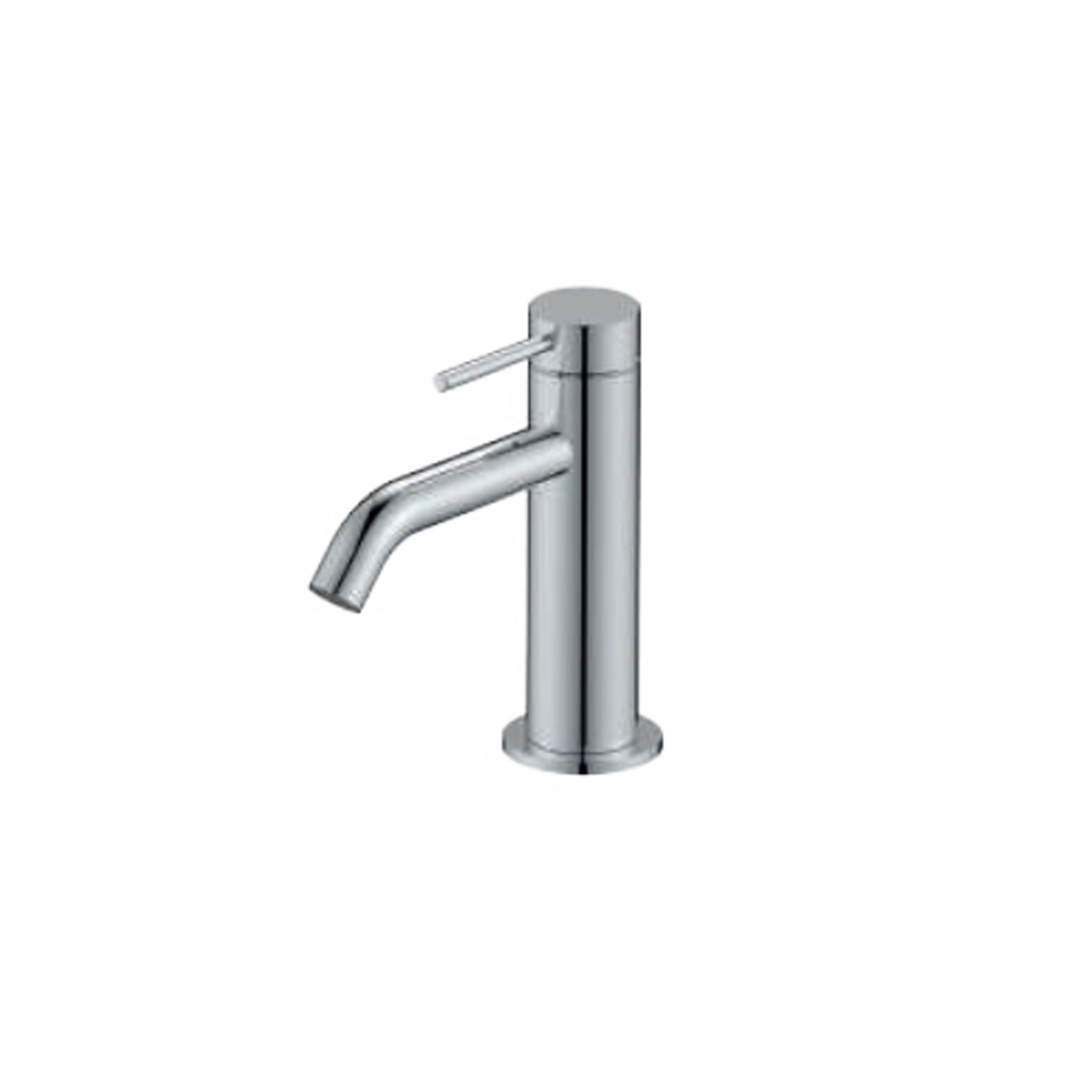 Miscelatore monocomando lavabo con scarico RubiFlux serie Regal - Cromo