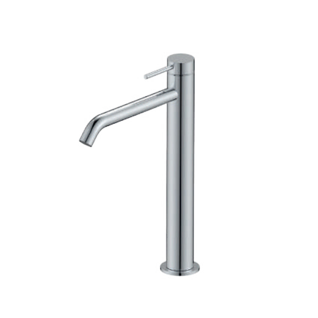 Miscelatore monocomando lavabo alto RubiFlux serie Regal - Cromo