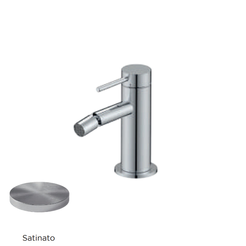 Miscelatore monocomando bidet RubiFlux serie Regal - Satinato